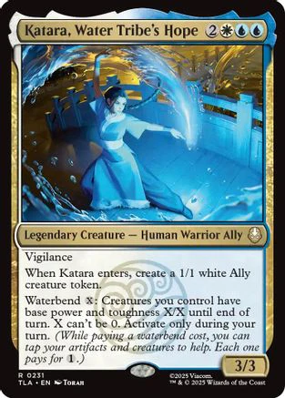 Katara, Water Tribe's Hope (TLA-231) - Avatar: The Last Airbender [Rare]