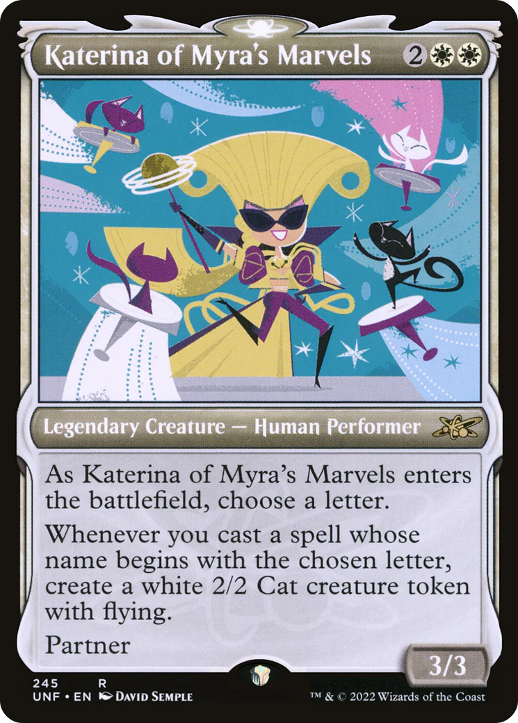 Katerina of Myra's Marvels (UNF-245) - Unfinity: (Showcase) [Rare]