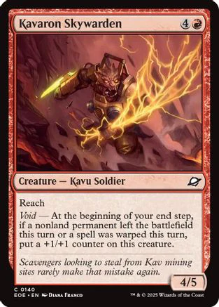 Kavaron Skywarden (EOE-140) - Edge of Eternities [Common]