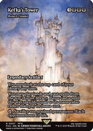 Kefka's Tower - Bolas's Citadel (Showcase) (FCA-007) - FINAL FANTASY: Through the Ages [Rare]