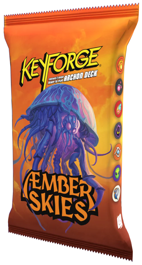 KeyForge: Æmber Skies – Store Personalized Deck - BoardGameBliss