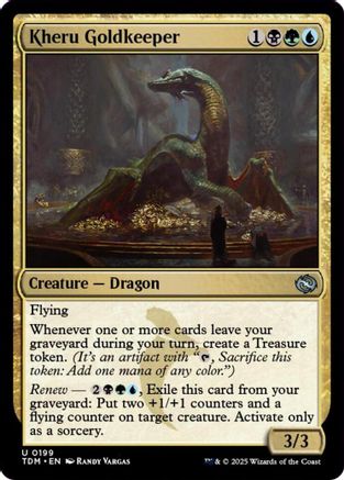 Kheru Goldkeeper (TDM-199) - Tarkir: Dragonstorm [Uncommon]