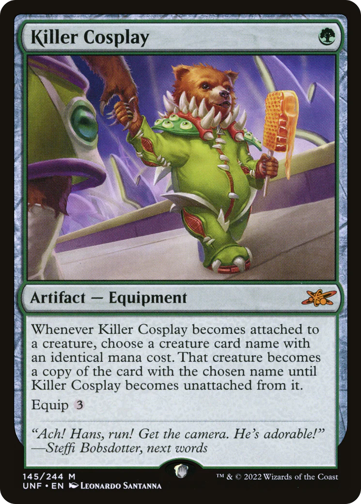 Killer Cosplay (UNF-145) - Unfinity Foil [Mythic]