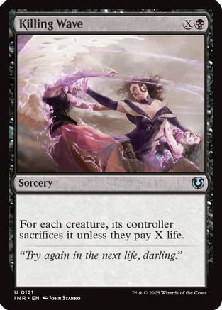 Killing Wave (INR-121) - Innistrad Remastered Foil [Uncommon]