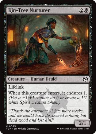 Kin-Tree Nurturer (TDM-083) - Tarkir: Dragonstorm Foil [Common]