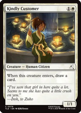 Kindly Customer (TLE-079) - Avatar: The Last Airbender: Eternal-Legal [Common]