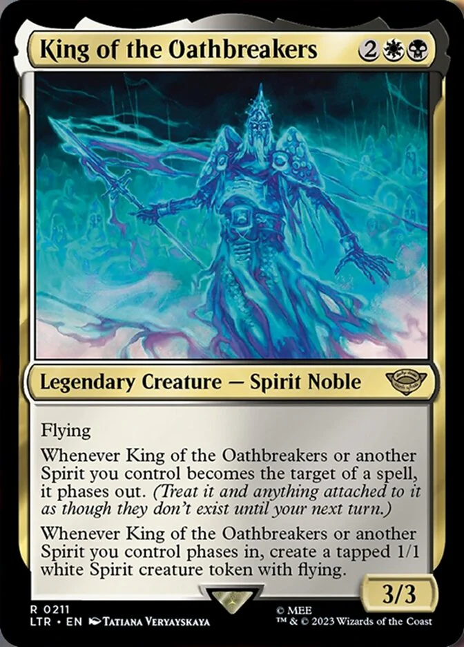 King of the Oathbreakers (LTR-211) - The Lord of the Rings: Tales of Middle-earth [Rare]