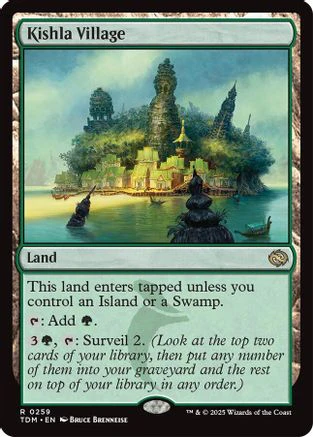Kishla Village (TDM-259) - Tarkir: Dragonstorm [Rare]