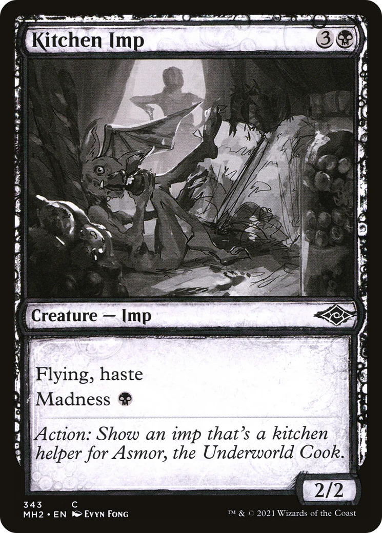 Kitchen Imp (MH2-343) - Modern Horizons 2: (Showcase) Foil [Common]