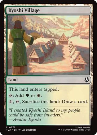 Kyoshi Village (TLA-271) - Avatar: The Last Airbender Foil [Land]