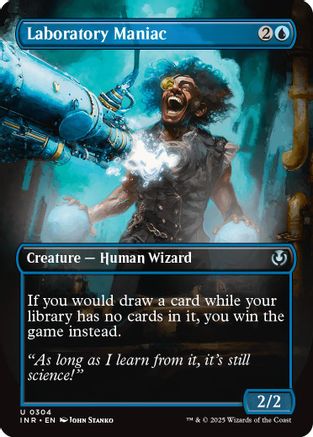Laboratory Maniac (Borderless) (INR-304) - Innistrad Remastered [Uncommon]