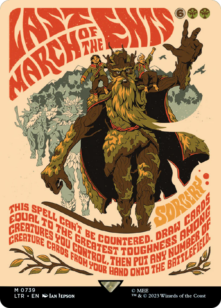 Last March of the Ents (LTR-739) - The Lord of the Rings: Tales of Middle-earth (Borderless) [Mythic]