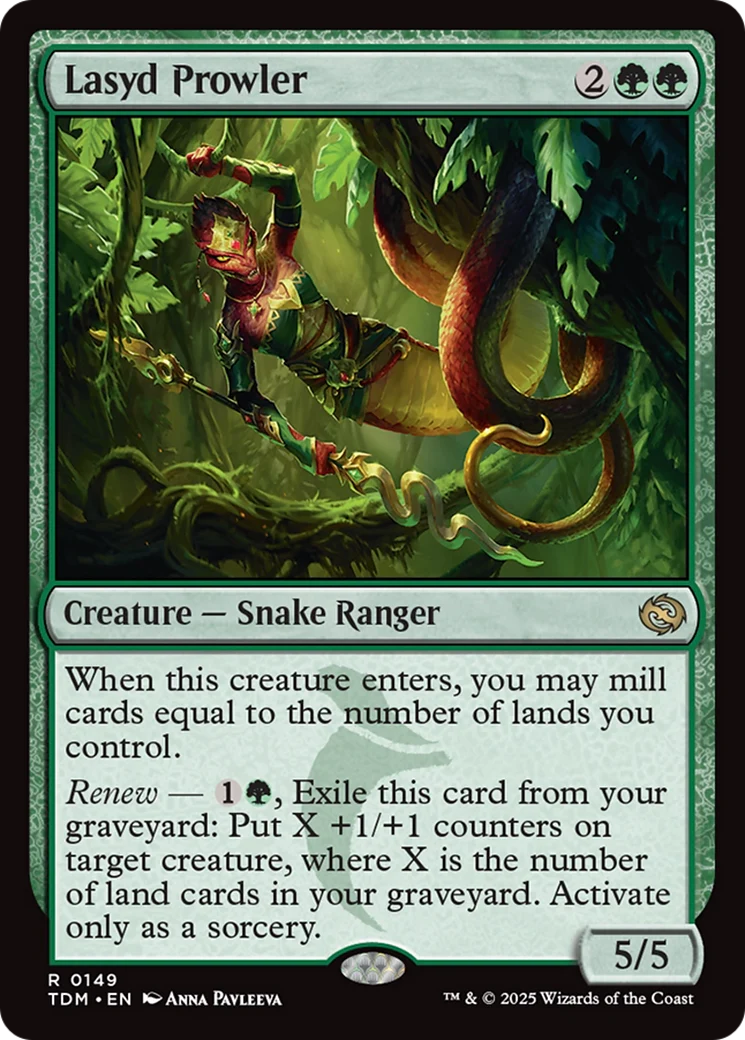 Lasyd Prowler (TDM-149) - Tarkir: Dragonstorm Foil [Rare]
