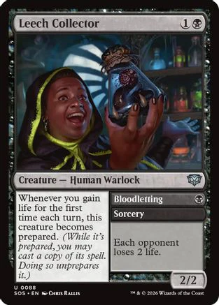 Leech Collector (SOS-088) - Secrets of Strixhaven Foil [Uncommon]