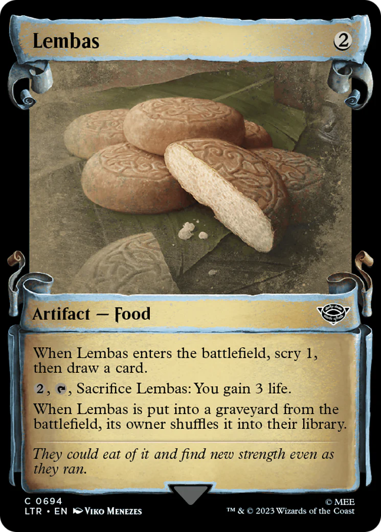 Lembas (LTR-694) - The Lord of the Rings: Tales of Middle-earth: (Showcase) Scroll [Common]