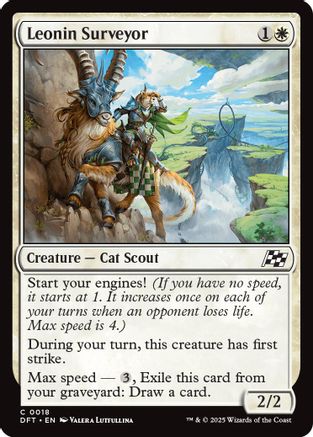 Leonin Surveyor (DFT-018) - Aetherdrift Foil [Common]