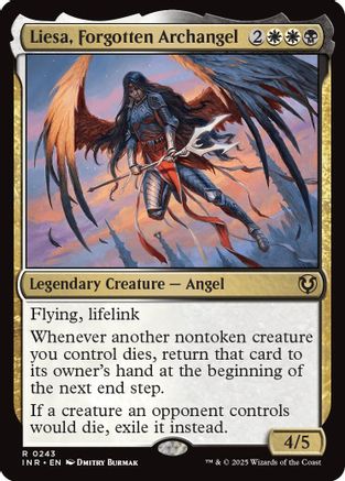 Liesa, Forgotten Archangel (INR-243) - Innistrad Remastered [Rare]