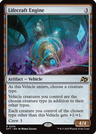 Lifecraft Engine (DFT-234) - Aetherdrift [Rare]