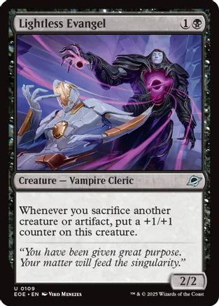 Lightless Evangel (EOE-109) - Edge of Eternities [Uncommon]