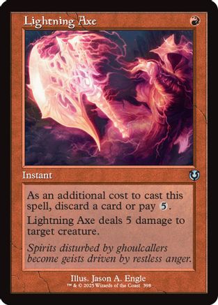 Lightning Axe (Retro Frame) (INR-398) - Innistrad Remastered [Uncommon]