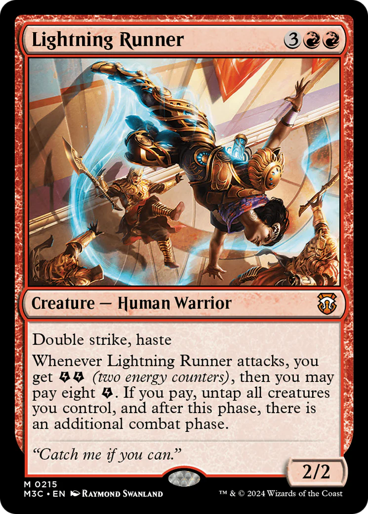 Lightning Runner (M3C-215) - Modern Horizons 3 Commander [Mythic]