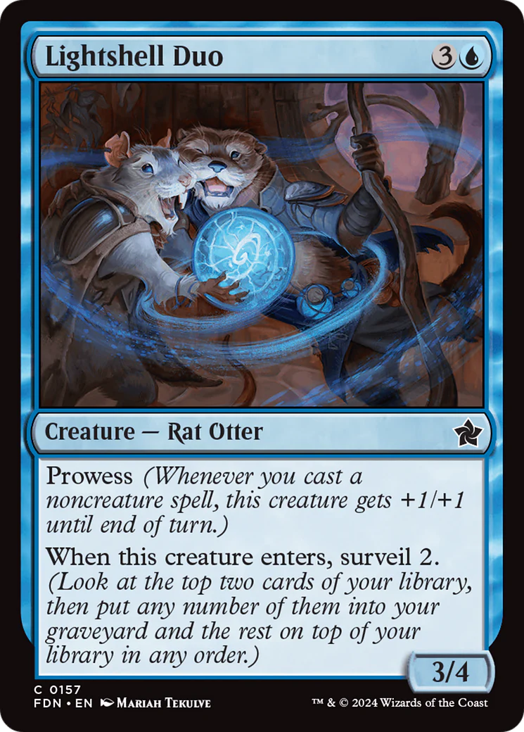 Lightshell Duo (FDN-157) - Foundations Foil [Common]