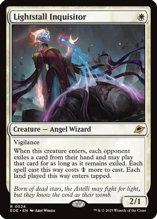 Lightstall Inquisitor (EOE-024) - Edge of Eternities Foil [Rare]