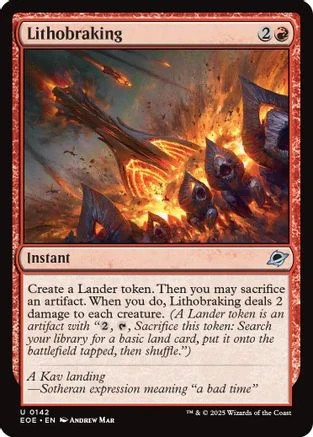 Lithobraking (EOE-142) - Edge of Eternities [Uncommon]