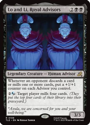 Lo and Li, Royal Advisors (TLE-108) - Avatar: The Last Airbender: Eternal-Legal [Rare]