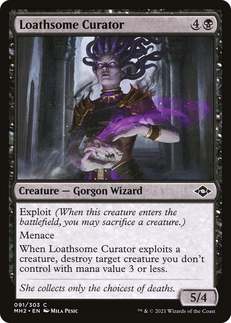 Loathsome Curator (MH2-091) - Modern Horizons 2 Foil [Common]
