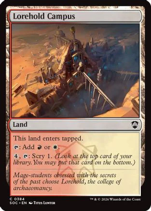 Lorehold Campus (SOC-384) - Commander: Secrets of Strixhaven [Common]