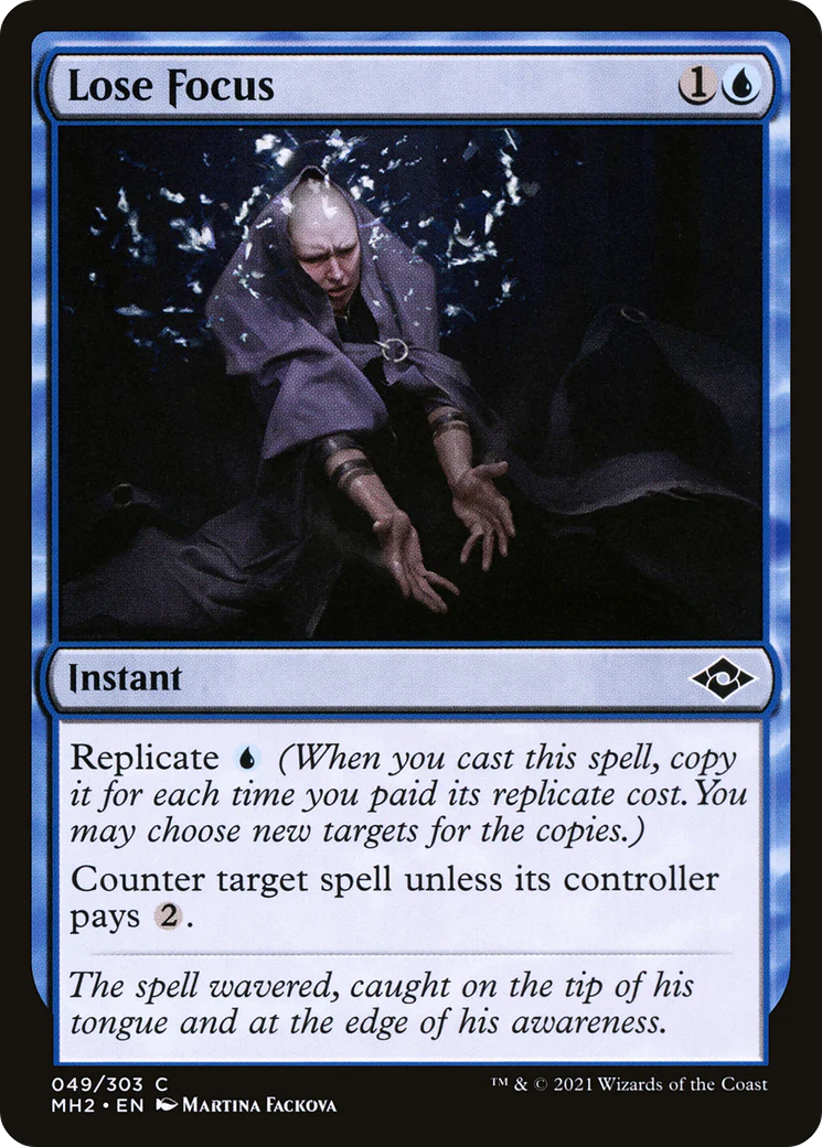 Lose Focus (MH2-049) - Modern Horizons 2 Foil [Common]