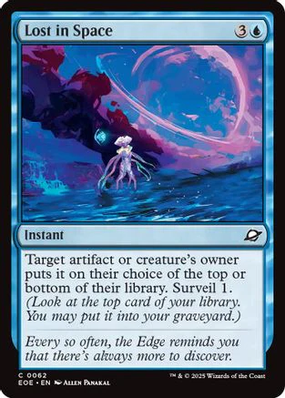 Lost In Space (EOE-062) - Edge of Eternities Foil [Common]