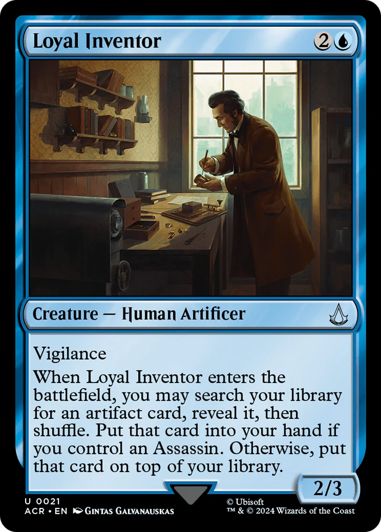 Loyal Inventor (ACR-021) - Assassin's Creed Foil [Uncommon]
