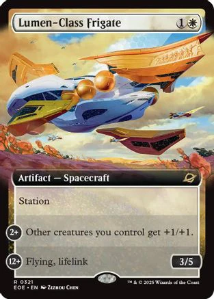 Lumen-Class Frigate (Extended Art) (EOE-321) - Edge of Eternities [Rare]