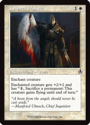 Lunarch Mantle (Retro Frame) (INR-344) - Innistrad Remastered Foil [Common]