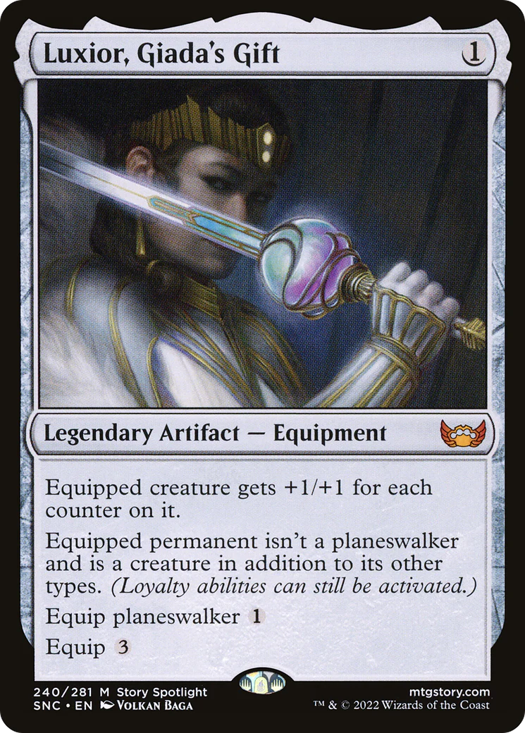 Luxior, Giada's Gift (SNC-240) - Streets of New Capenna [Mythic]