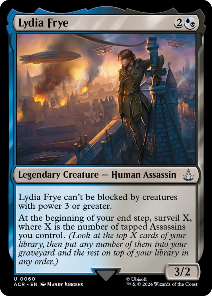 Lydia Frye (ACR-060) - Assassin's Creed [Uncommon]