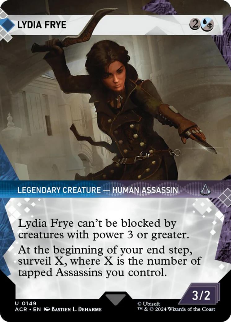 Lydia Frye (ACR-149) - Assassin's Creed: (Showcase) (Borderless) Foil [Uncommon]
