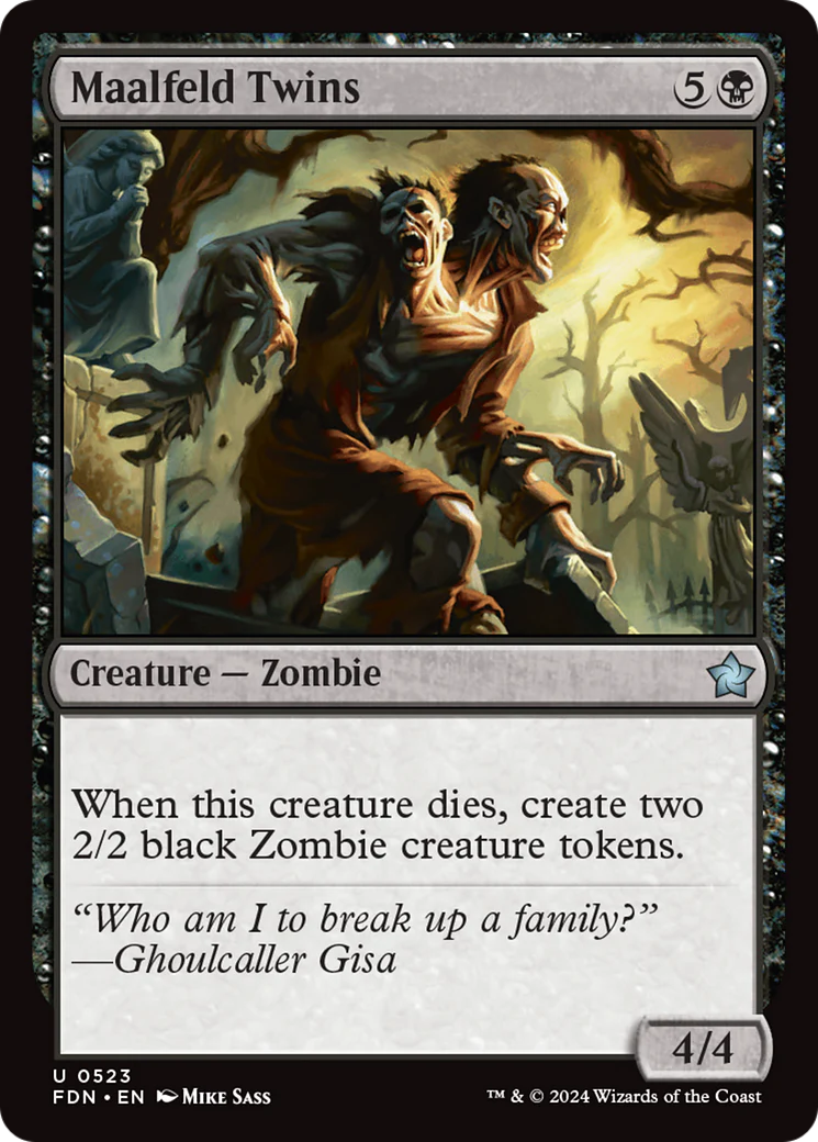 Maalfeld Twins (FDN-523) - Foundations [Uncommon]