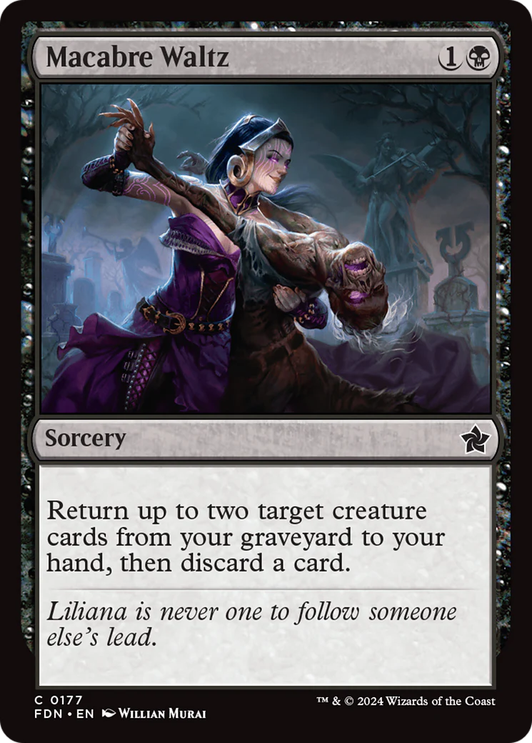 Macabre Waltz (FDN-177) - Foundations Foil [Common]