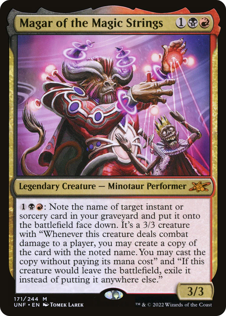 Magar of the Magic Strings (UNF-171) - Unfinity Foil [Mythic]