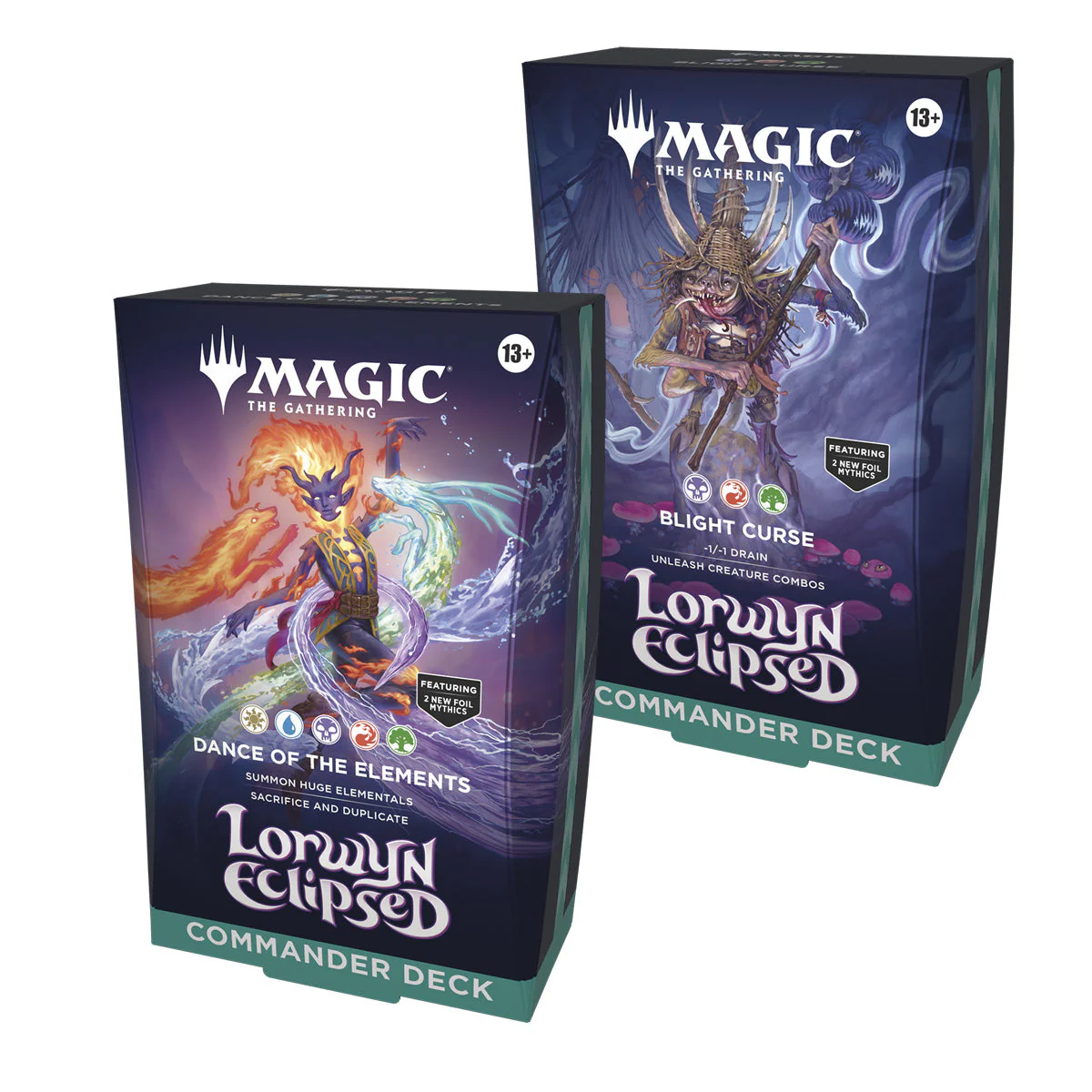 Magic: The Gathering - Lorwyn Eclipsed - Commander Deck (Set of 2)