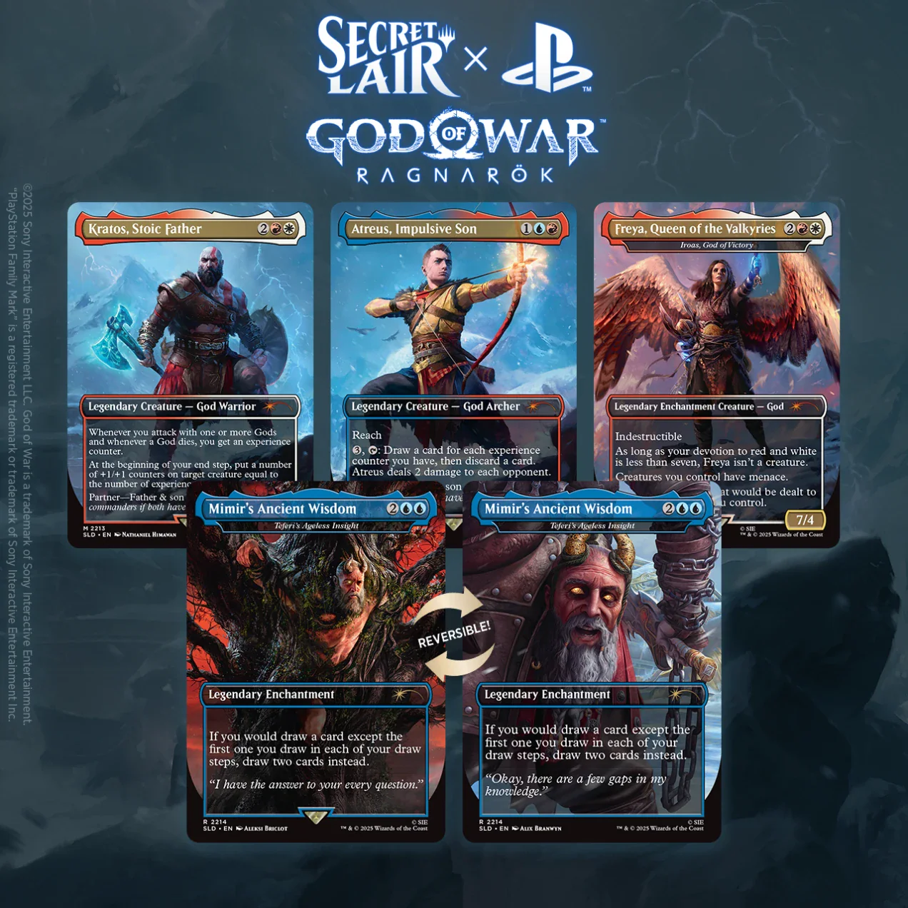 Magic: The Gathering - Secret Lair: Playstation: God of War: Redemption (Norse)