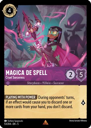 Magica De Spell - Cruel Sorceress (53/204) - Shimmering Skies  [Rare]