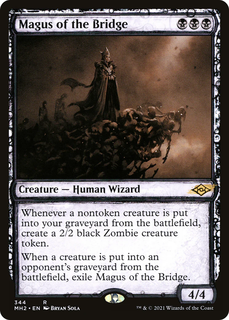 Magus of the Bridge (MH2-344) - Modern Horizons 2: (Showcase) Foil [Rare]