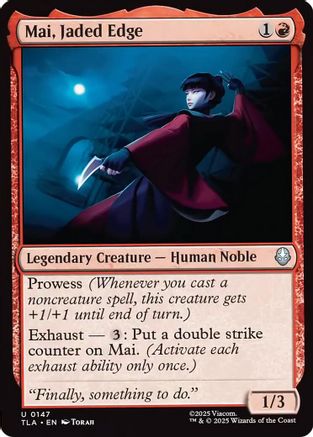Mai, Jaded Edge (TLA-147) - Avatar: The Last Airbender [Uncommon]