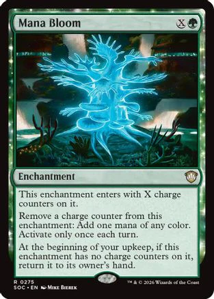 Mana Bloom (SOC-275) - Commander: Secrets of Strixhaven [Rare]