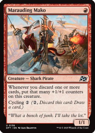 Marauding Mako (DFT-138) - Aetherdrift [Uncommon]
