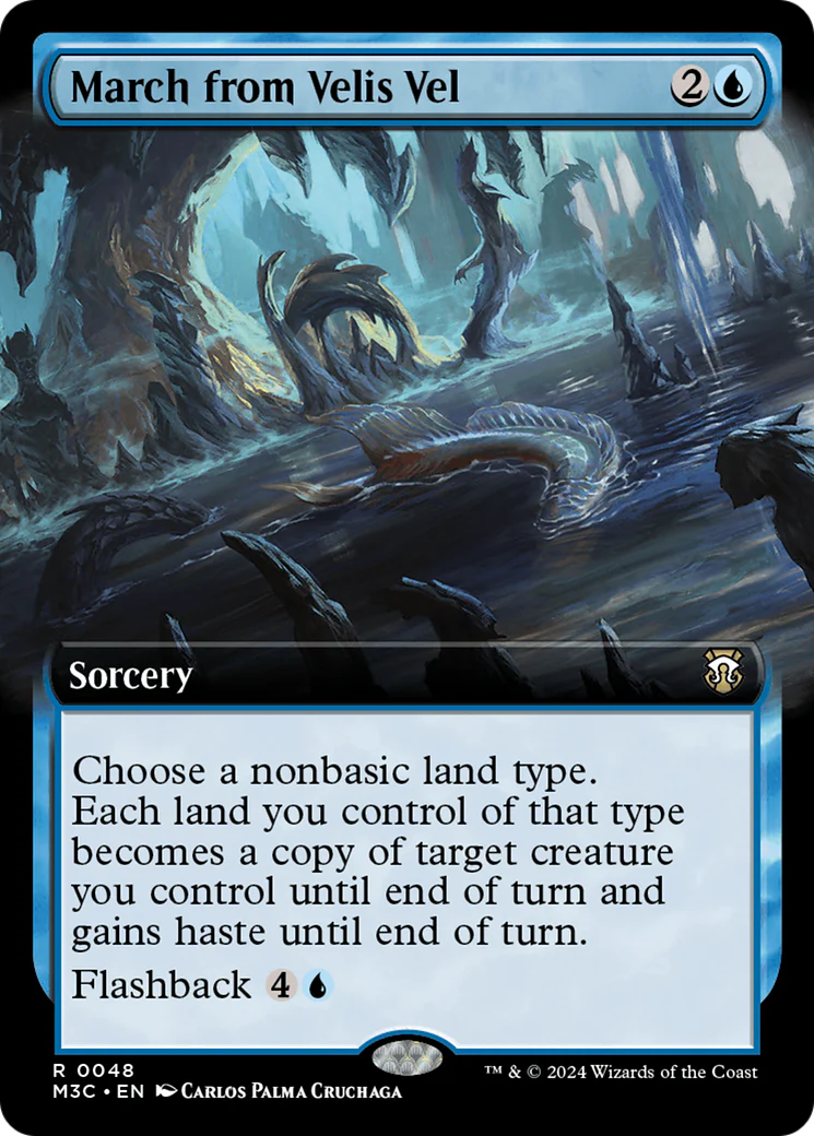 March from Velis Vel (M3C-048) - Modern Horizons 3 Commander: (Extended Art) [Rare]